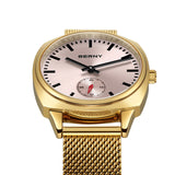 BERNY-Đồng hồ thạch anh vuông nữ-2785L 