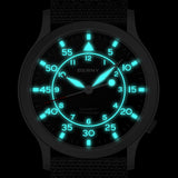 BERNY-Men Quartz Titanium Field Watch-T2566M