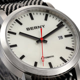 BERNY-Men Automatic Full-Lume Dress Watch -AM138MNY-L