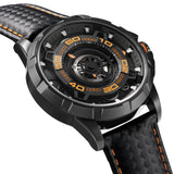 Men's Skeleton Mechanical Watch | Automatic Luxury Timepiece-AM198M-BLK