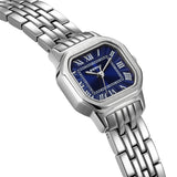 Berny-Reloj de oro cuadrado de cuarzo para mujer-2166L