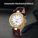 BERNY-Men Automatic Full Calendar Watch-AM7042M