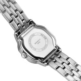 Berny-Reloj de oro cuadrado de cuarzo para mujer-2166L