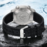 BERNY - Herren-Taucheruhr mit automatischer Leuchtfunktion - AM126VM