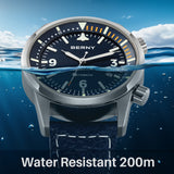 BERNY-Men Automatic Aviation Watch-AM169M