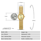 Berny-Couples Reloj de oro de cuarzo-2146