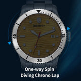 BERNY-Men Automatic Diver Watch -AM134M
