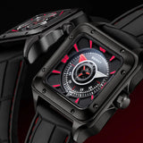 Reloj de negocios cuadrado de cuarzo Berny-Men-2635M