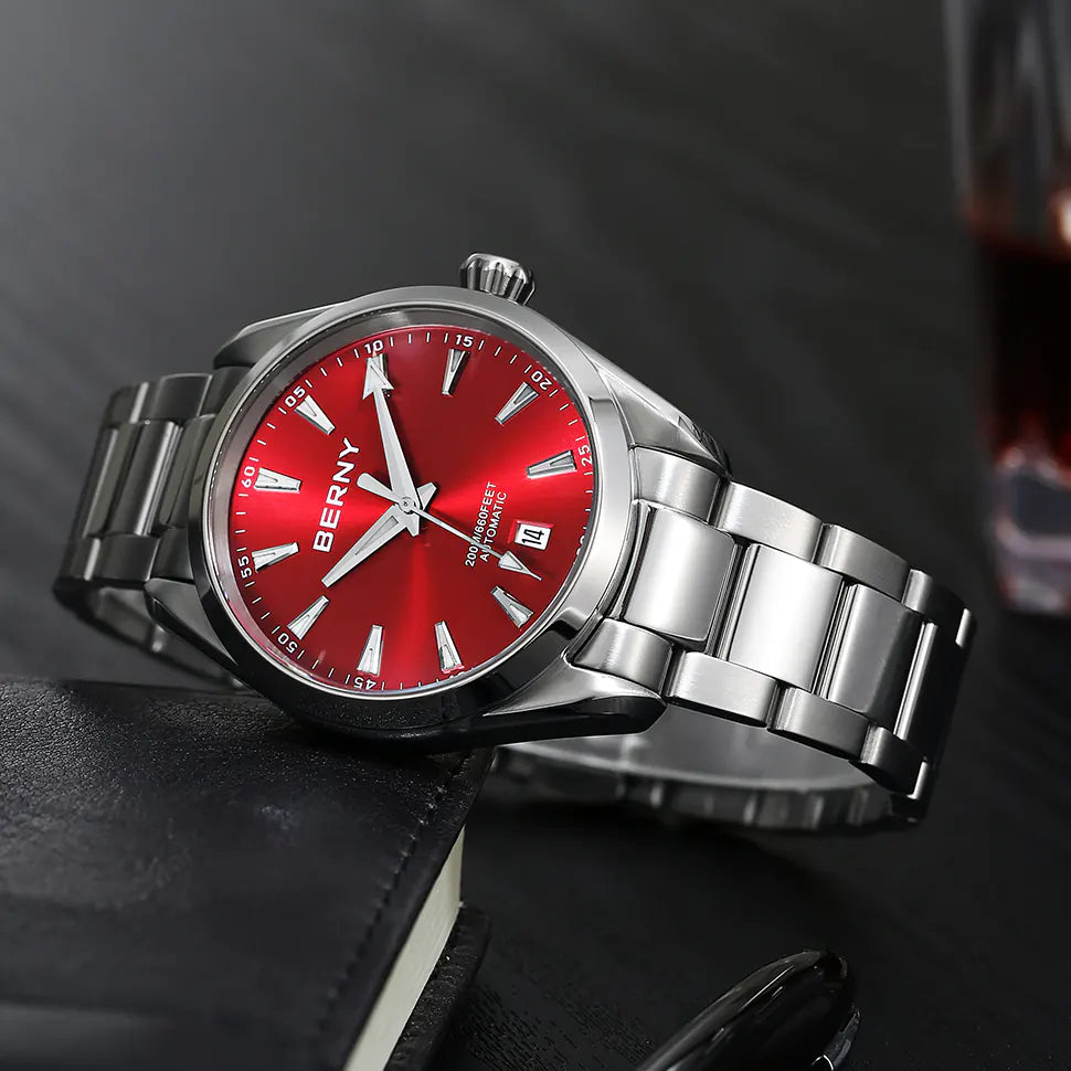  BERNY-Men Automatic Dress Watch-AM131M