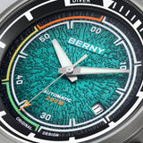 BERNY-Men Automatic Titanium Diver Watch-AMT159MNY
