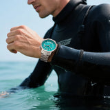 BERNY - Herren-Taucheruhr mit automatischem Kompressor - AM7081M 