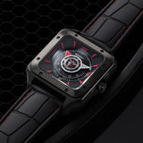 Reloj de negocios cuadrado de cuarzo Berny-Men-2635M