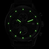 BERNY-Men Quartz Black Chronograph Watch-2826M-BLK