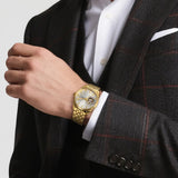 BERNY-Men Automatic Gold Classic Watch-AM179M-Y