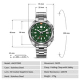 BERNY-Men Automatic Compressor Diver Watch-AM1970MS