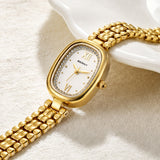 BERNY-Women Quartz Classic Gold Watch-5004L