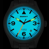 Đồng hồ BERNY-Men Automatic Titanium Field-AMT143MS 