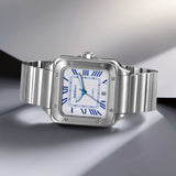 Reloj de negocios cuadrado de cuarzo Berny-Men-2635M