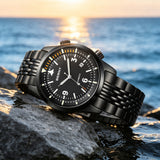 BERNY - Herren-Automatik-Fliegeruhr - AM129M 