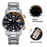BERNY-Men Automatic Compressor-style Diver Watch V3-AM339MS