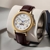 BERNY-Men Quartz Moonphase Watch-2262M