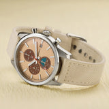 BERNY-Men Quartz Black Chronograph Watch-2826M-SAN