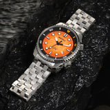 BERNY - Herren-Taucheruhr mit automatischer Leuchtfunktion - AM126VM