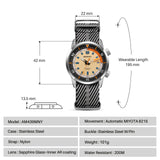 BERNY-Men Automatic Compressor Diver Watch V4-AM439MNY