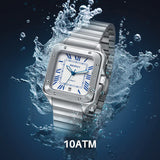 Reloj de negocios cuadrado de cuarzo Berny-Men-2635M