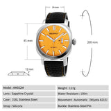BERNY-Men Automatic Cushion Shaped Diver Watch-AM022M