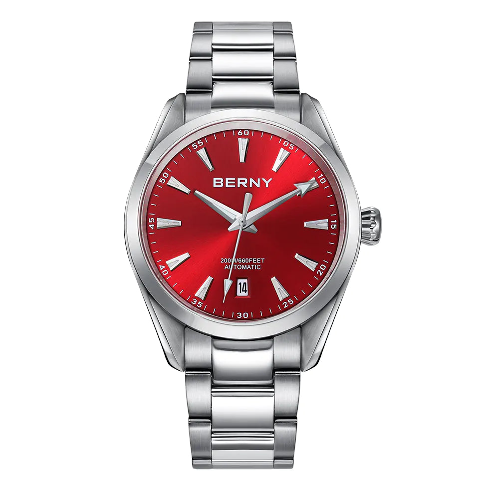 AM131M-RD with red sunburst dial