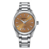 AM131M-YE-yellow sunburst dial