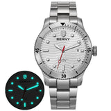 AM134M-B with white wavy dial