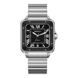 Reloj de negocios cuadrado de cuarzo Berny-Men-2635M