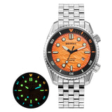 BERNY - Herren-Taucheruhr mit automatischer Leuchtfunktion - AM126VM