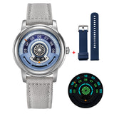 BERNY-Original Time-Display 36mm Unisex Automatic Watch-AM160L