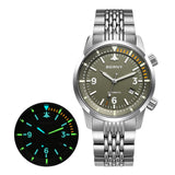 BERNY-Men Automatic Aviation Watch-AM169MS
