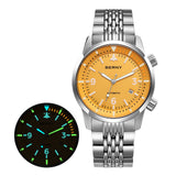 BERNY-Men Automatic Aviation Watch-AM169MS