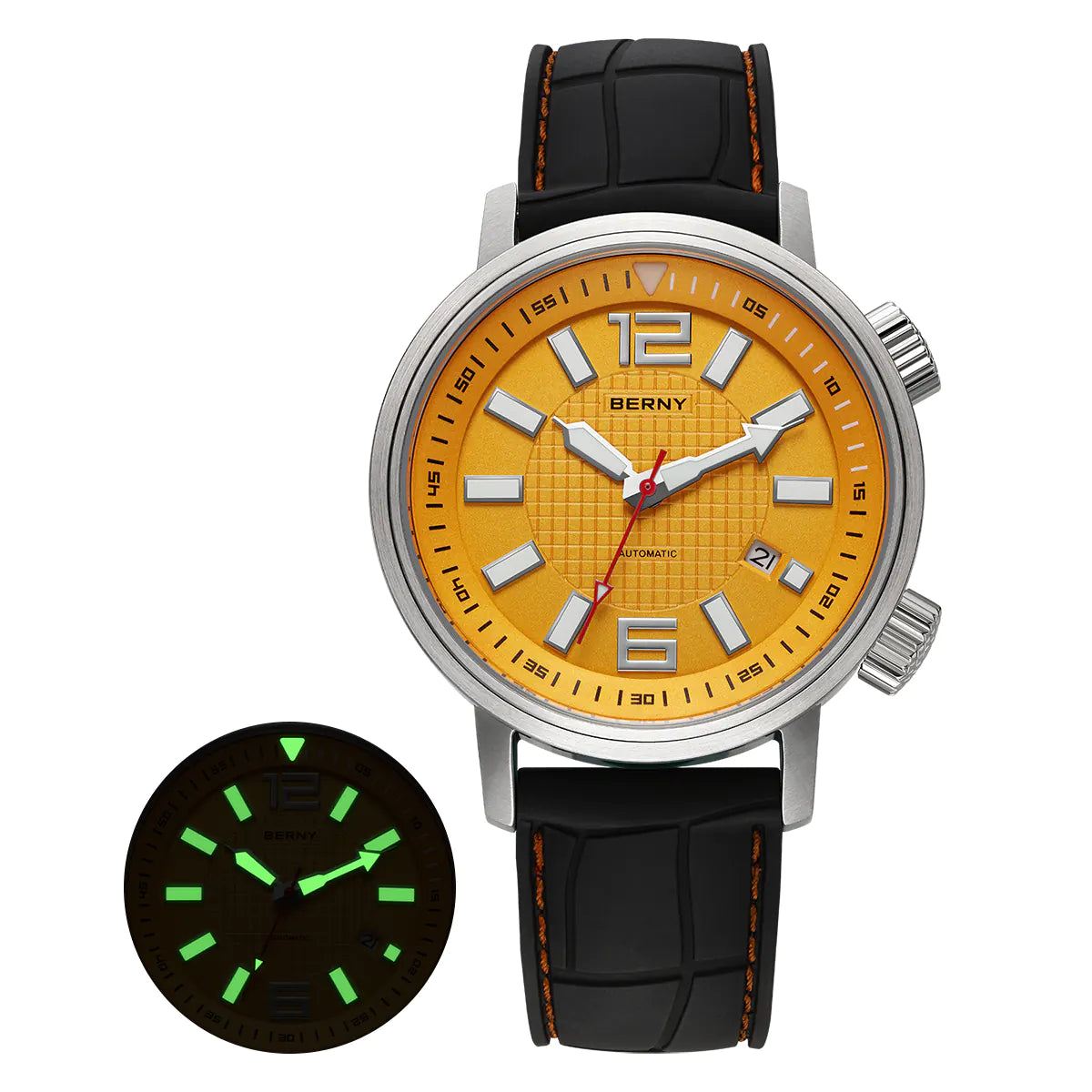 BERNY-Men Automatic Compressor Diver Watch V4-AM181M