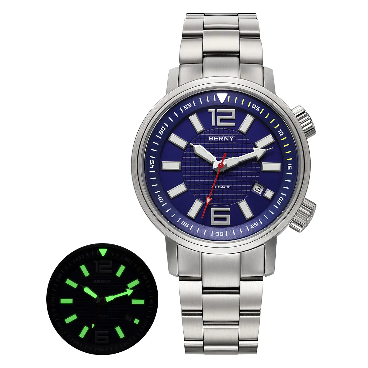 BERNY-Men Automatic Compressor Diver Watch V4-AM181MS