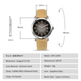 BERNY-Men Automatic Dress Watch-AM7110VM