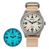 BERNY-Men Automatic Titanium Field Watch-AMT143M