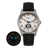 BERNY-Men Automatic Titanium Classic Watch-AMT358M