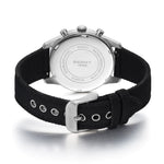 BERNY 2826M Chronograph Watch Back Cover Stainless Steel