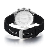 BERNY 2826M Chronograph Watch Back Cover Stainless Steel