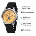 BERNY 2826M Men's Chronograph Watch Features & Operation