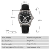 BERNY-Men Automatic Titanium Classic Watch-AMT358M