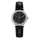 Berny-Reloj de cuarzo Moonphase para mujer-2160VL