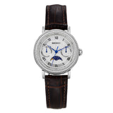 Berny-Reloj de cuarzo Moonphase para mujer-2160VL