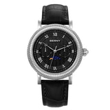 BERNY-Men Quartz Moonphase Watch-2262M